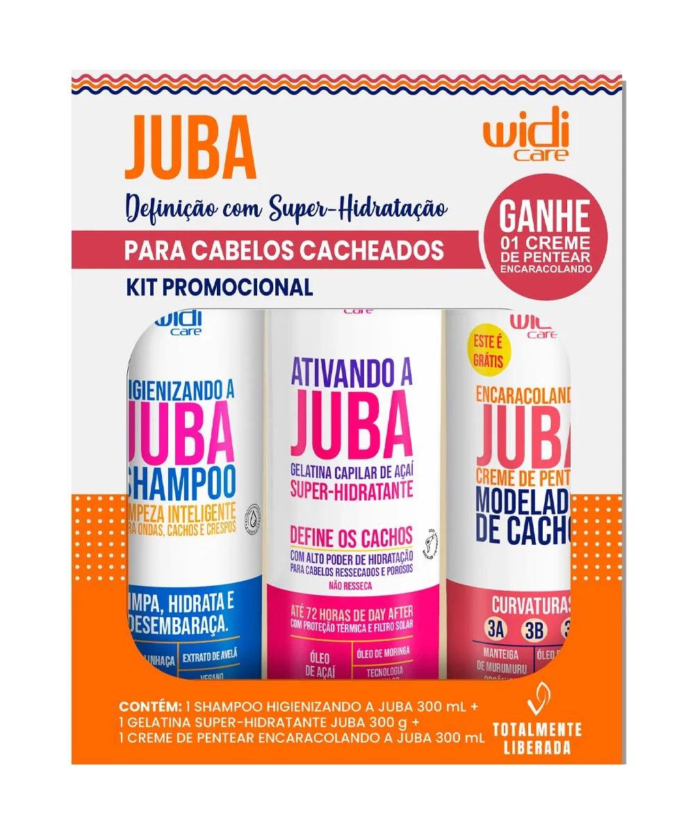 Widi Care Kit Lavagem Encaracolando 900ml