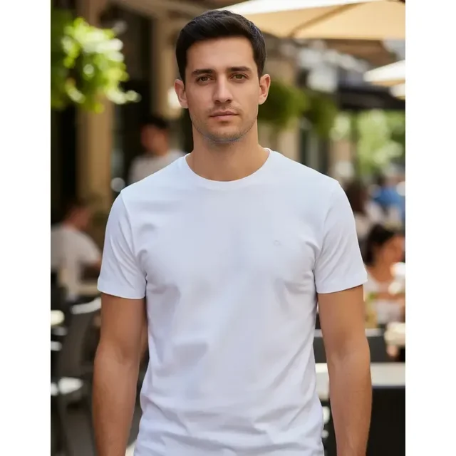 Camiseta Ogochi Básica Algodão Original Lisa Masculina