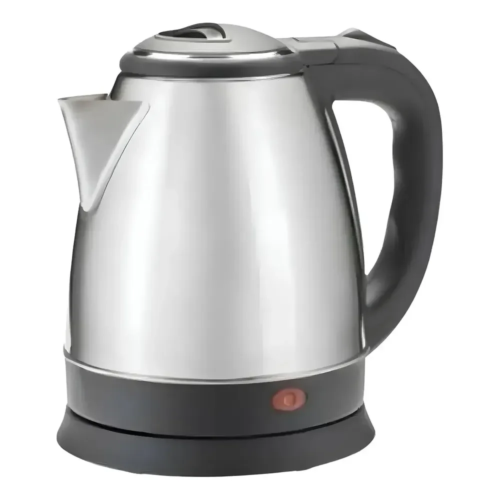 Chaleira Elétrica Inox 2l 1500w Aquecimento Rápido Automática Prateado 220v