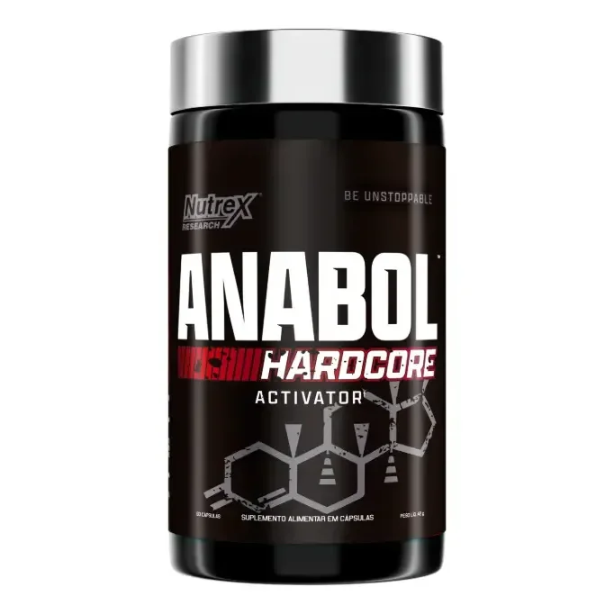Ativador Anabólico Anabol Hardcore Sem Sabor 60 Caps Nutrex Research