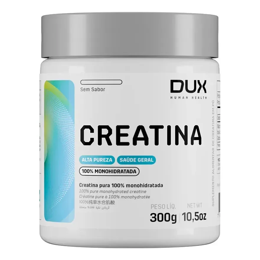 Creatina Dux Nutrition 300gr Monohidratada Pura Sabor Neutro Neutro