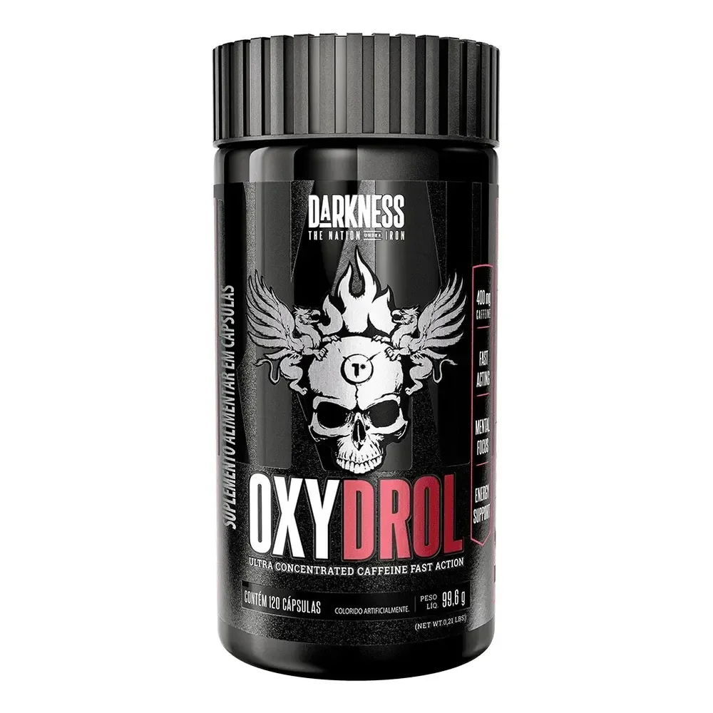 Oxydrol Pote 120 Cápsulas - Darkness Integralmedica Sem Sabor