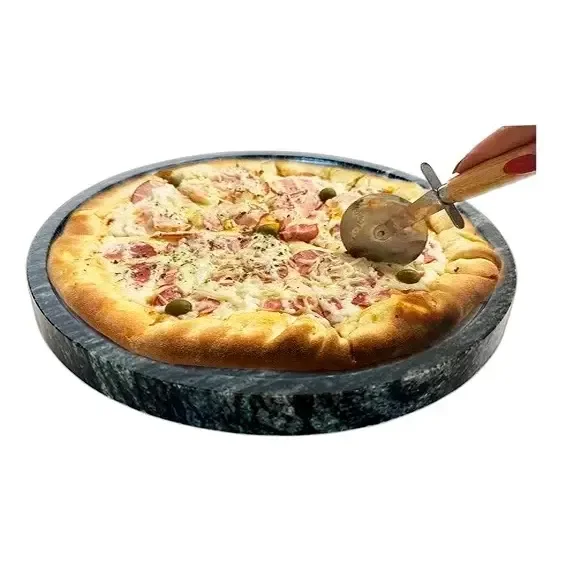 Forma De Pedra Sabão Grande 37 Cm Sem Alça E Sem Contorno Cinza Claro