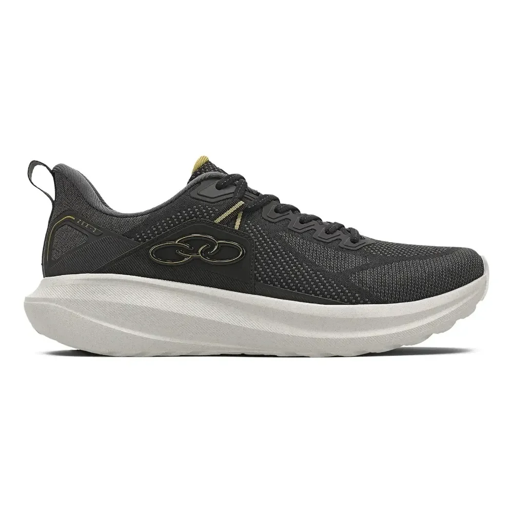 Tênis Masculino Zex 2 Olympikus Preto/chumbo Lisa 41 Br