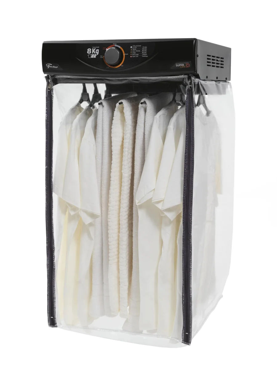 FISCHER SECADORA DE ROUPAS SUPER CICLO 8KG BLACK 127V - 28200-100530